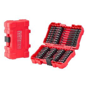 Screwdriver Bit Set 101-Piece Magnetic Bits Blackened Finish with Storage Case