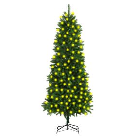 Artificial Pre-lit Christmas Tree 94.5" Green