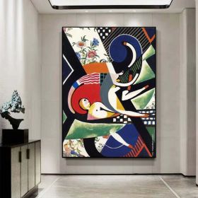 Hand Oil Painting Abstract Original Abstract Painting Original Oil Painting Abstract Wall Art Canvas Living Room Decoration (style: 01, size: 100X150cm)